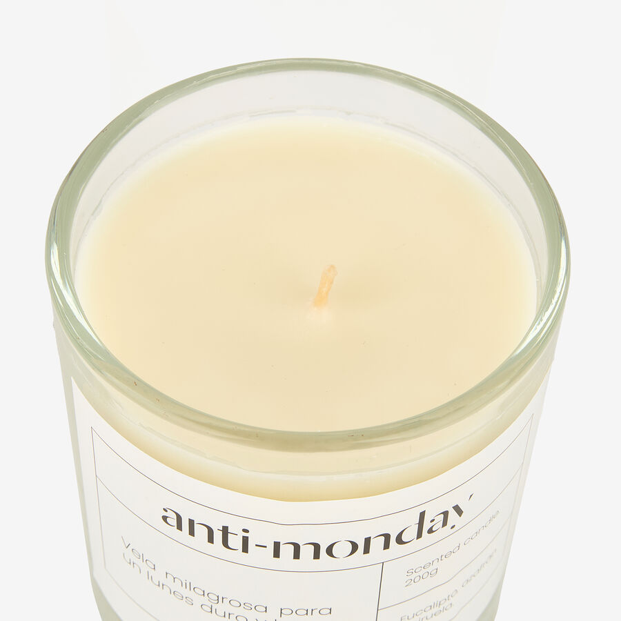Vela aromática Anti-Monday 200g Ø9x10cm Clau&Chloe