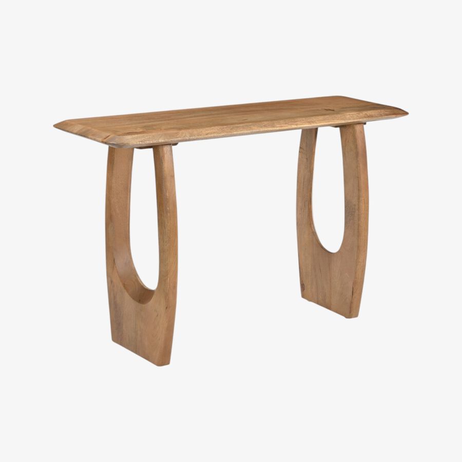 Consola de madera de mango Aero 130x40x80cm Clau&Chloe