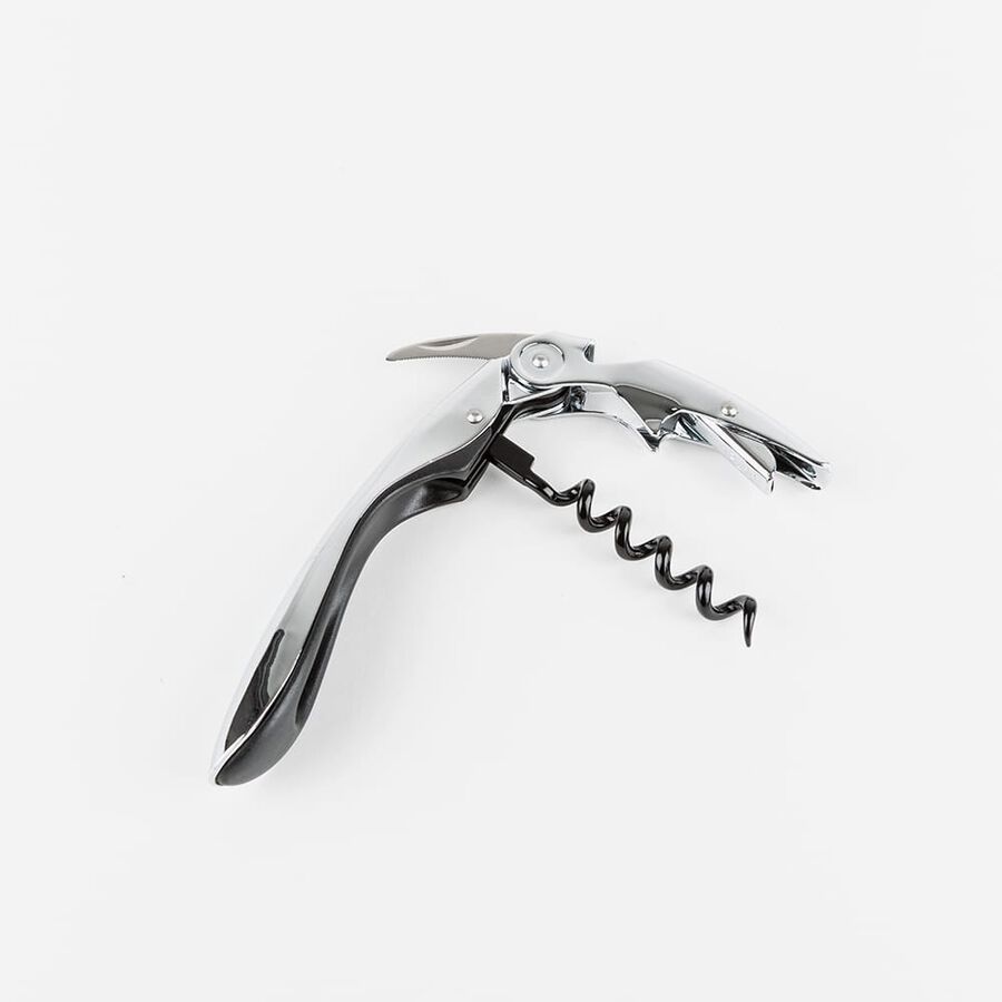 Set deluxe plateado para vino