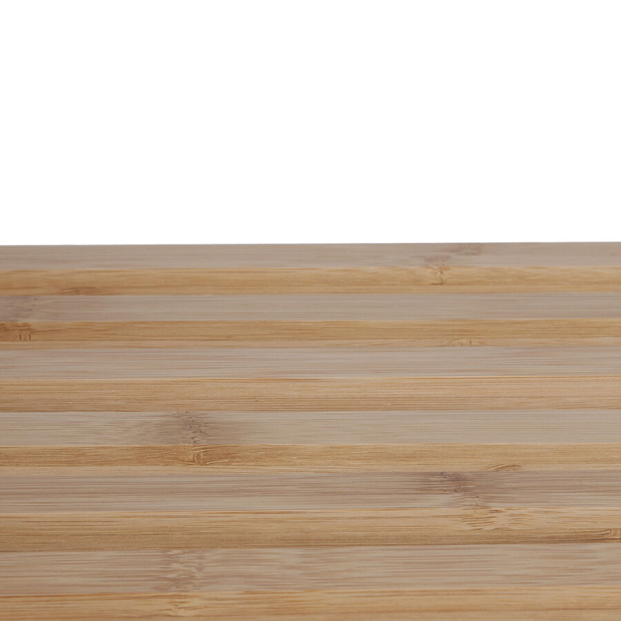 Zapatero con 2 estantes de bamb&uacute; 70x26x40cm