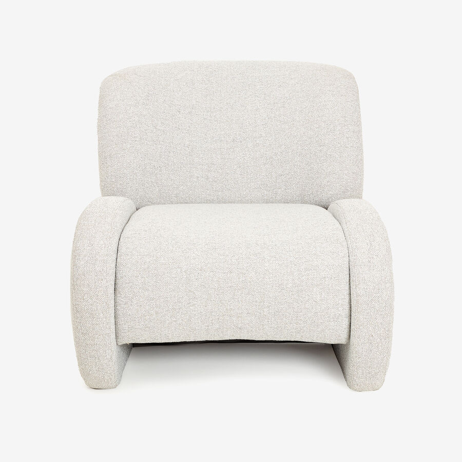 Butaca gris Telma 82x91x75cm Clau&Chloe