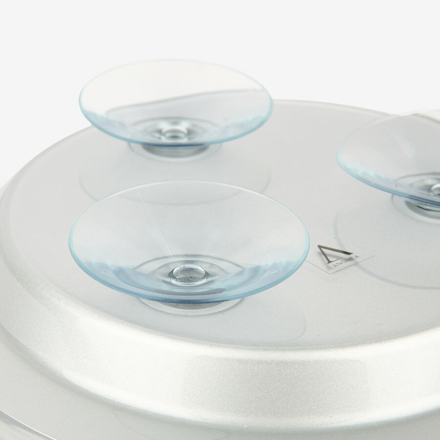 Espejo de baño 5 aumentos con ventosa Ø15cm