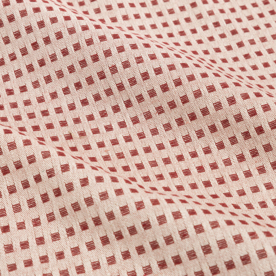 Mantel de algodón reciclado granate Trivial 140x250cm