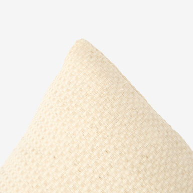 Funda de cojín beige Bucle 45x45cm