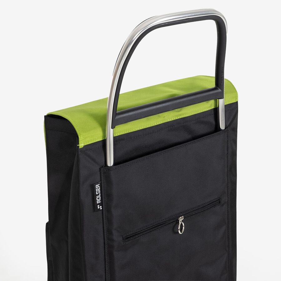 Carro para la compra negro/lima 4r Termo Fresh