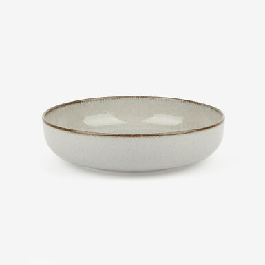 Plato hondo de porcelana gris Olite &Oslash;19cm