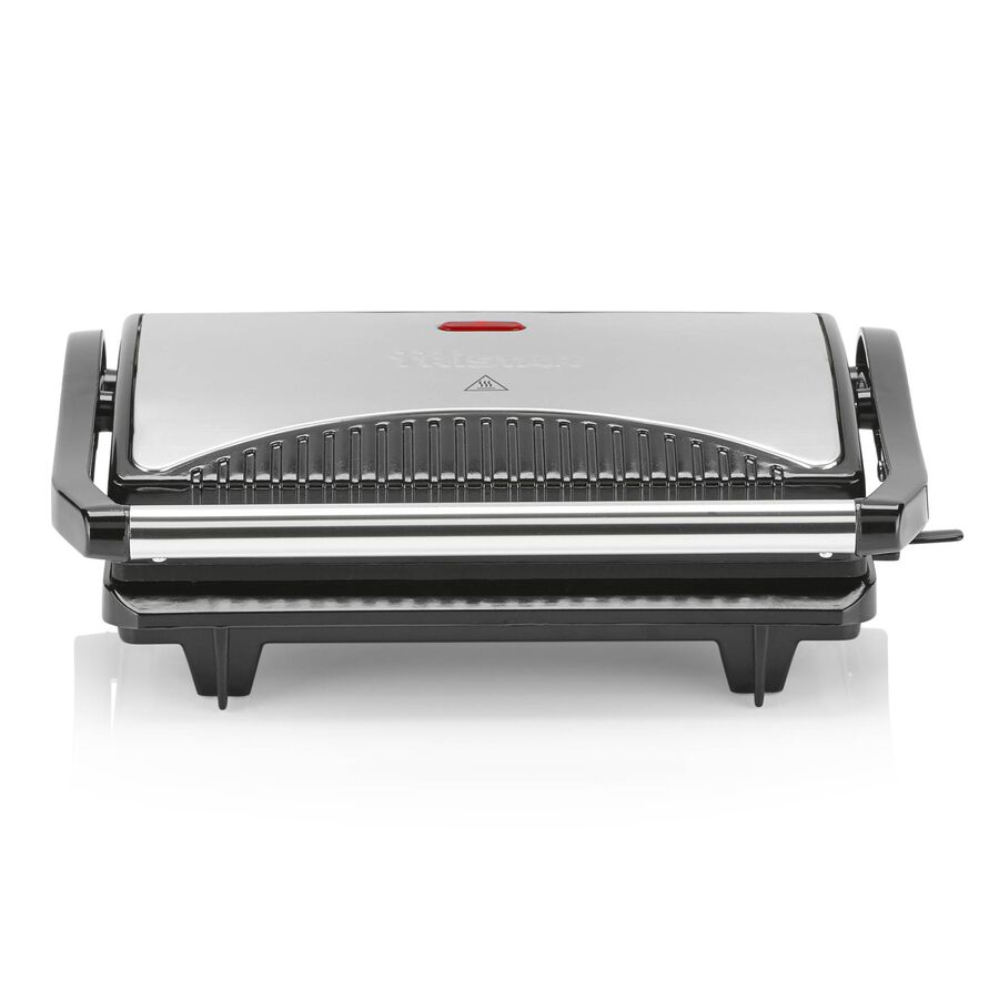Grill el&eacute;ctrico de acero inoxidable Tristar 700w
