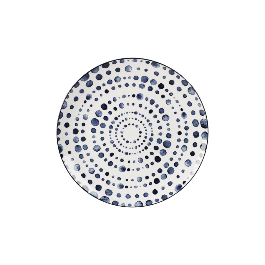 Plato de postre de porcelana Ming Ø20cm