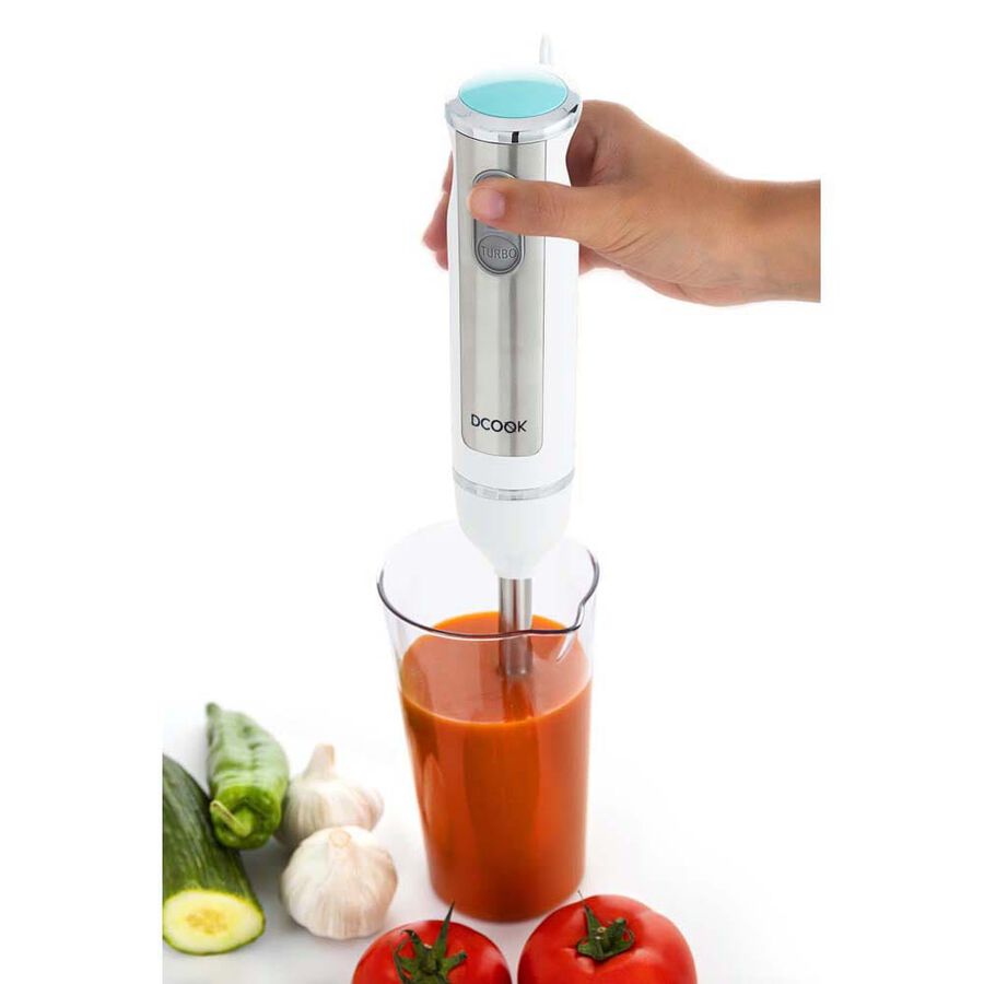 Batidora de mano con vaso DCook 600W
