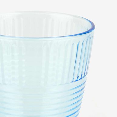 Vaso de vidrio azul Velor 31cl