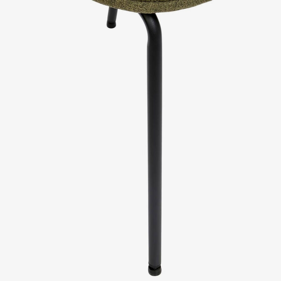 Silla de comedor cedro de tela Eron 