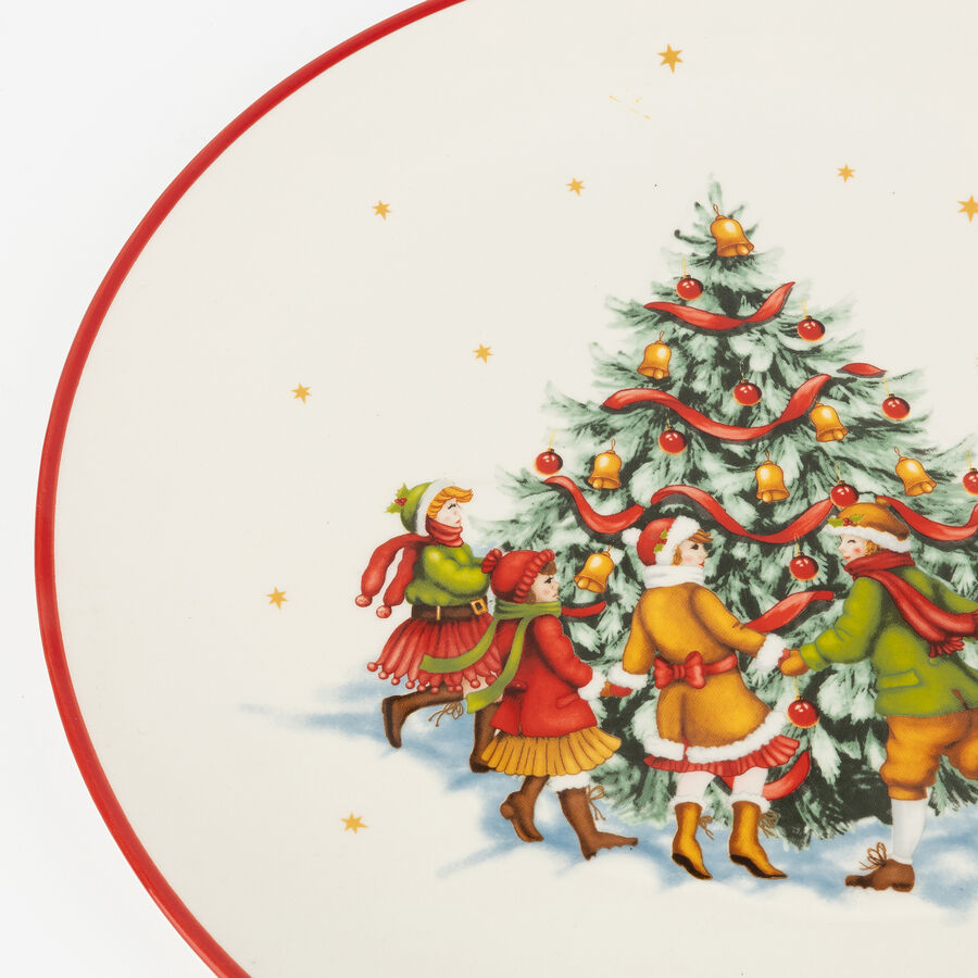 Plato de cerámica Nochebuena Ø30cm
