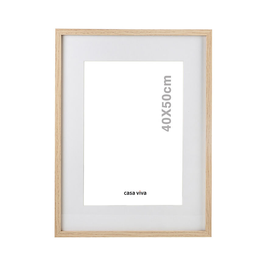 Marco de fotos madera 40x50cm