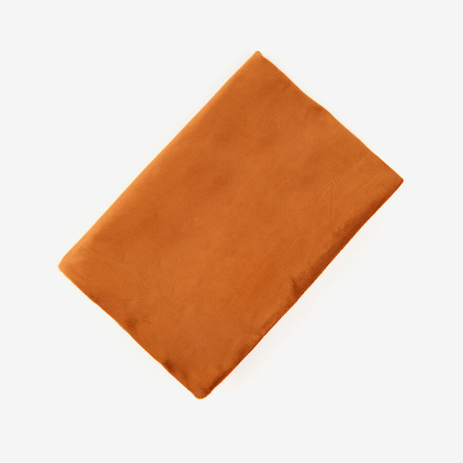 Funda de coj&iacute;n velvet calabaza 30x45cm