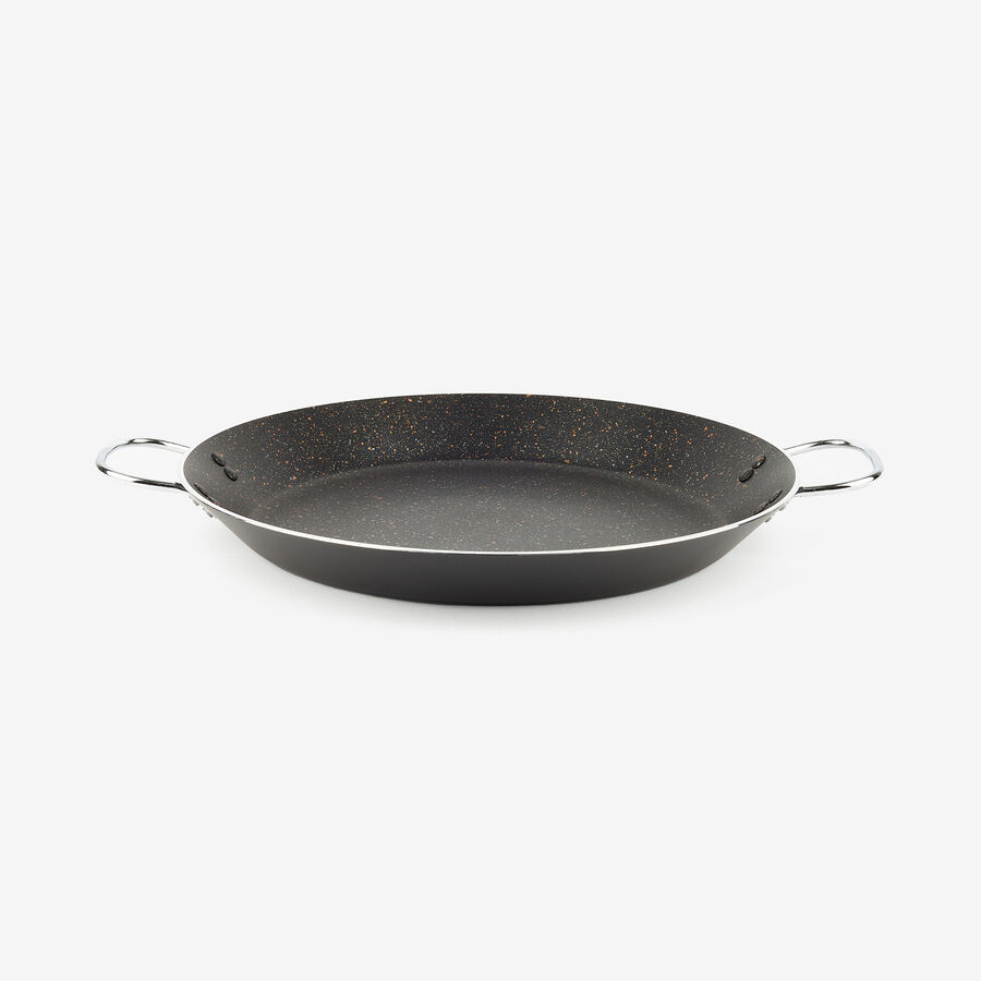 Paellera de aluminio y m&aacute;rmol antiadherente apta para inducci&oacute;n &Oslash;34cm