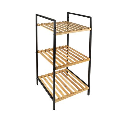 Estanter&iacute;a de madera de bamb&uacute; Niza 38x32x70cm