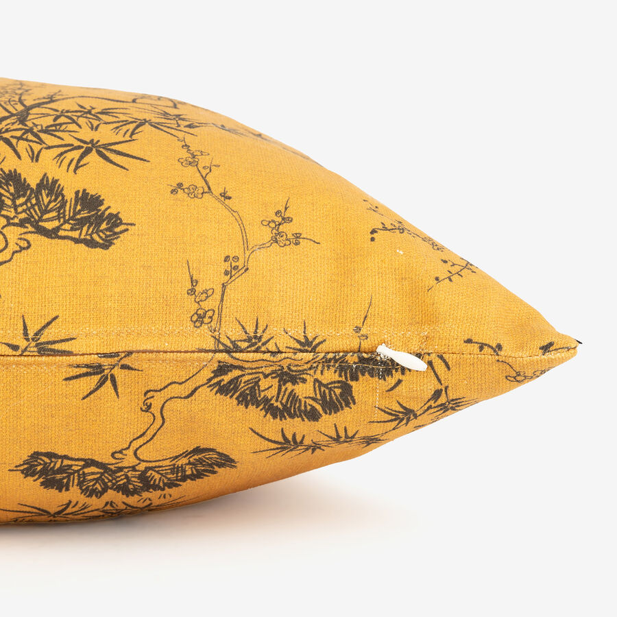 Funda de coj&iacute;n de algod&oacute;n Bonsai 45x45cm