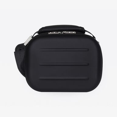 Bolsa lunch bag negra Sat&iacute;n mini