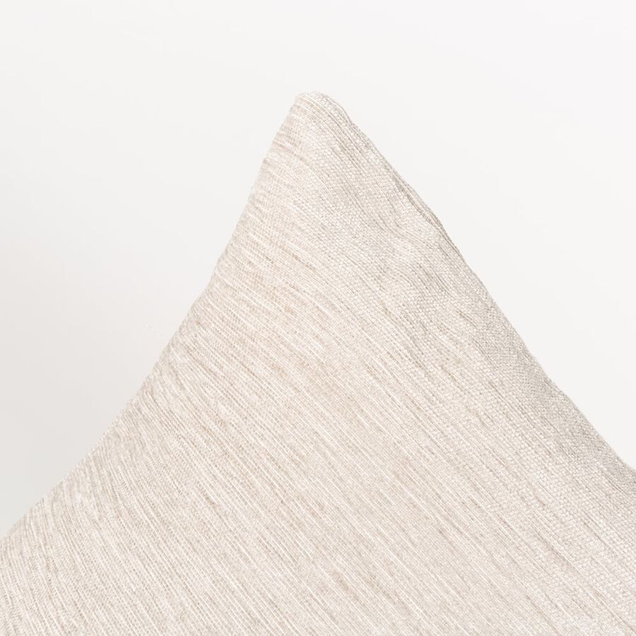 Funda de coj&iacute;n Velour marfil 45x45cm