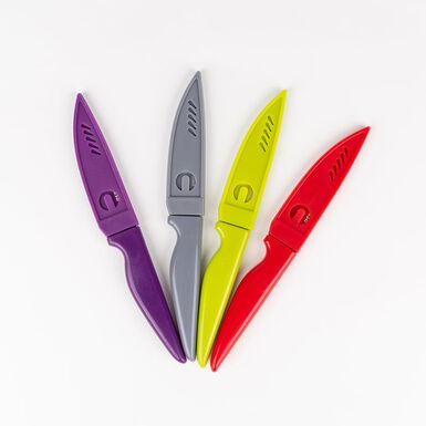 Cuchillo de acero inoxidable con funda - Ibili