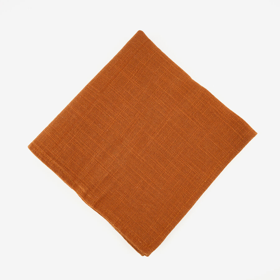 Funda de cojín de algodón cobre Frida 45x45cm