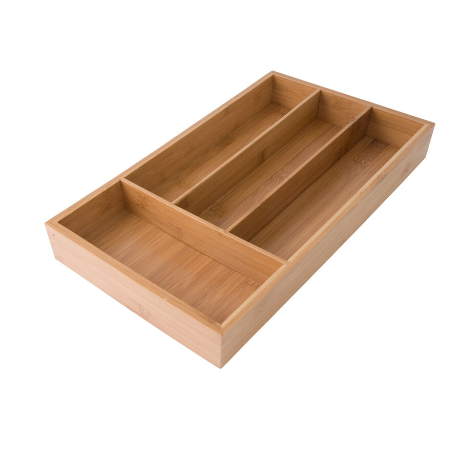 Cubertero de bamb&uacute; Fedra 34,5x21x5cm