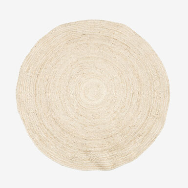 Alfombra de yute natural &Oslash;120cm