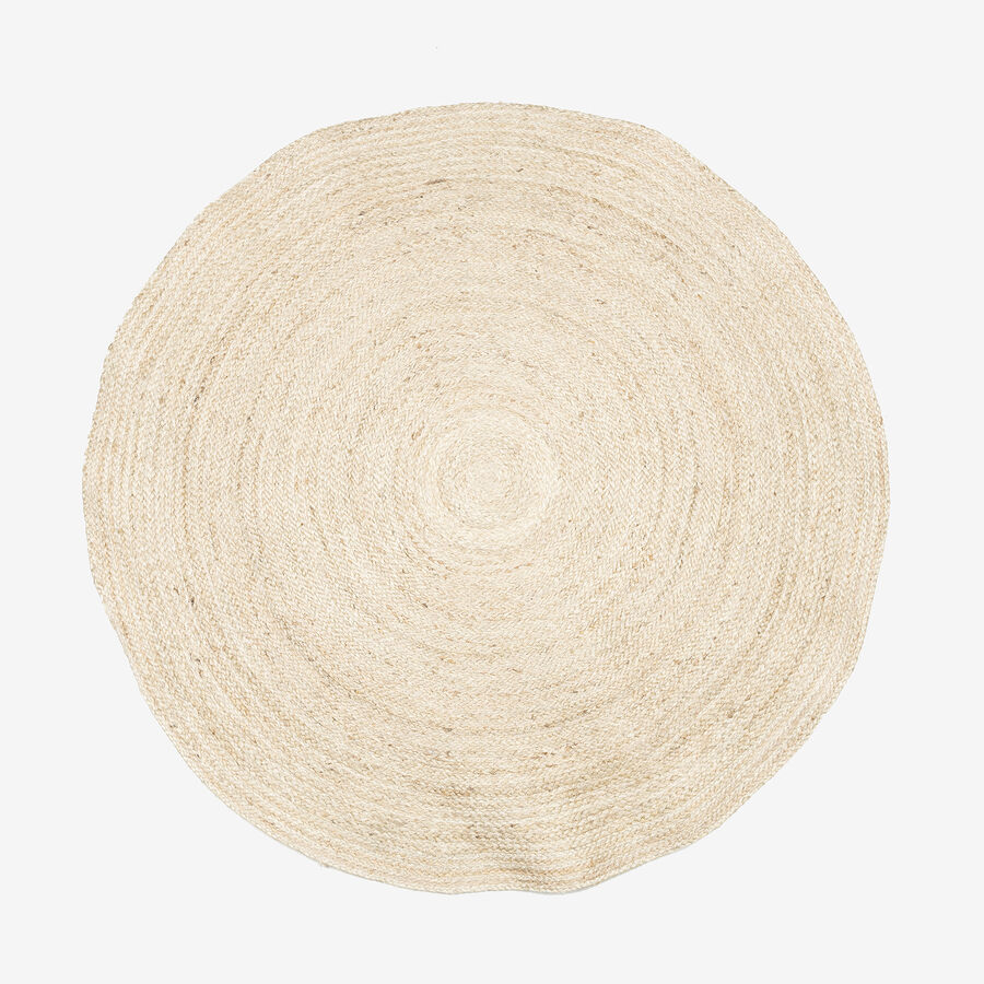 Alfombra de yute natural &Oslash;120cm