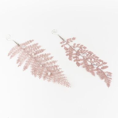 Adorno colgante Piña purpurina Abira 32cm en varios modelos