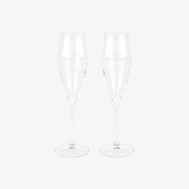 Set de 2 copas de cava de cristal Midas 18cl - Bergner