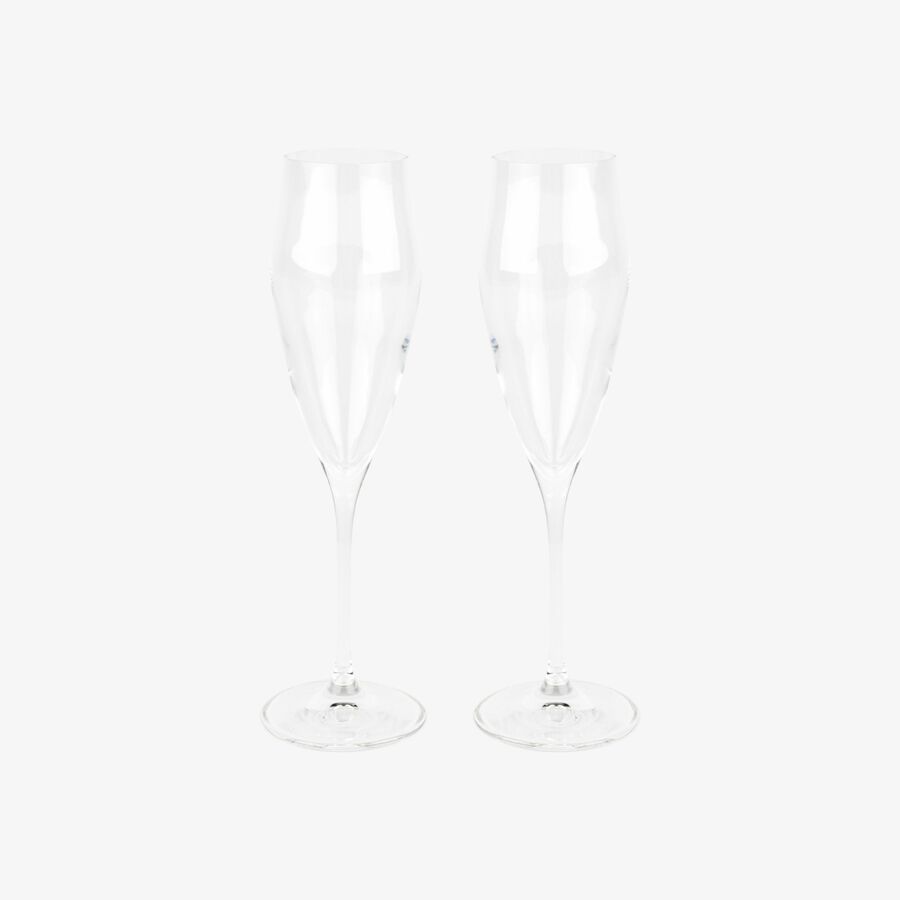Set de 2 copas de cava de cristal Midas 18cl - Bergner