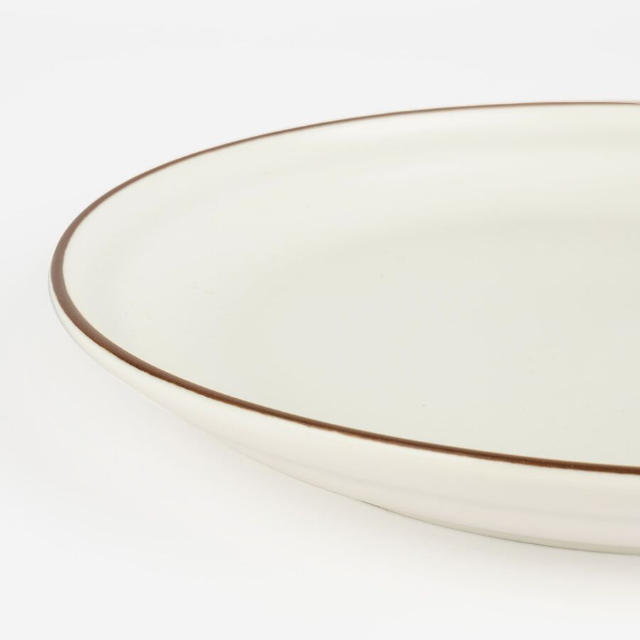 Plato para postre de porcelana blanca Zuria &Oslash;21c