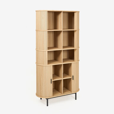 Estanter&iacute;a de madera MDF Medan 90x40x172,5cm