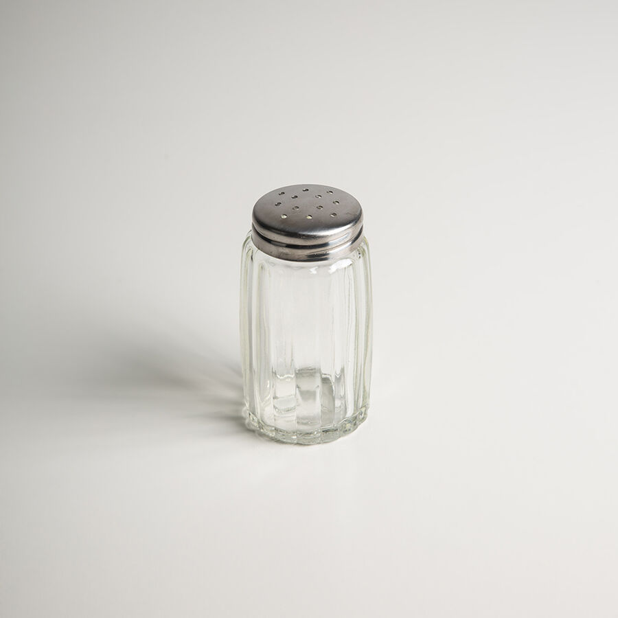 Salero/pimentero de mesa de cristal - Ibili