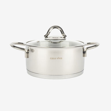 Olla con tapa de acero inoxidable Casa Viva &Oslash;20cm - 3L