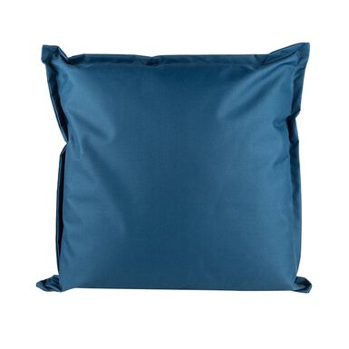 Coj&iacute;n para exterior azul marino de poli&eacute;ster