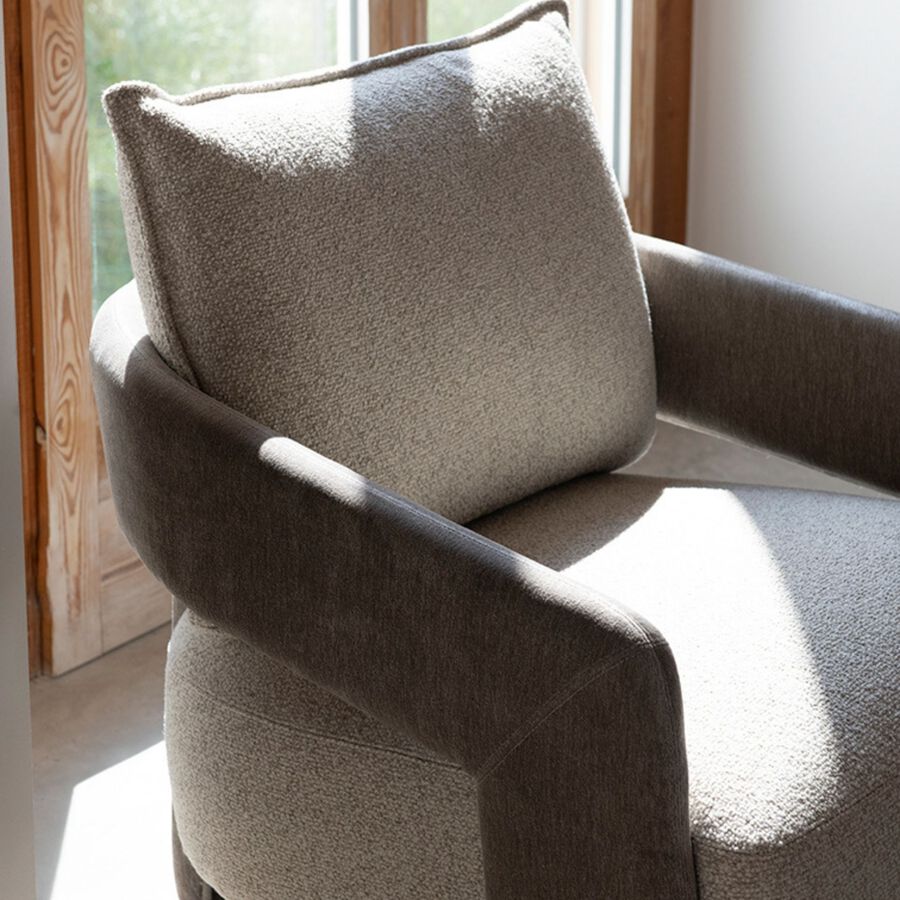 Butaca beige Regina 83x82x69cm Clau&Chloe