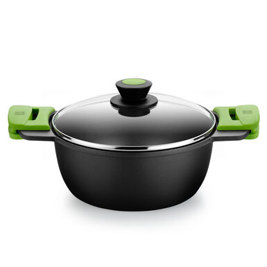 Cacerola alta con tapa Prior &Oslash;24cm - 4L - BRA