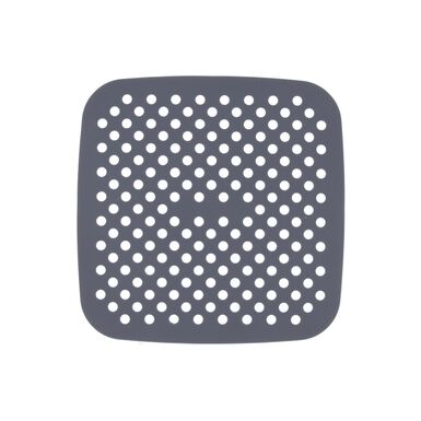 Almohadilla freidora de silicona gris 18x18cm