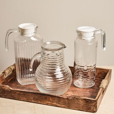 Bandeja para servir de madera de mango Zena 47x31x7cm