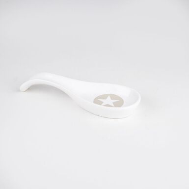 Reposacucharas de cer&aacute;mica Star 23cm