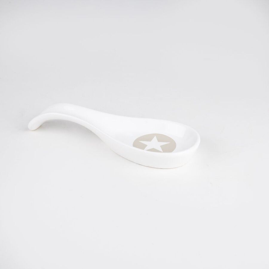 Reposacucharas de cer&aacute;mica Star 23cm