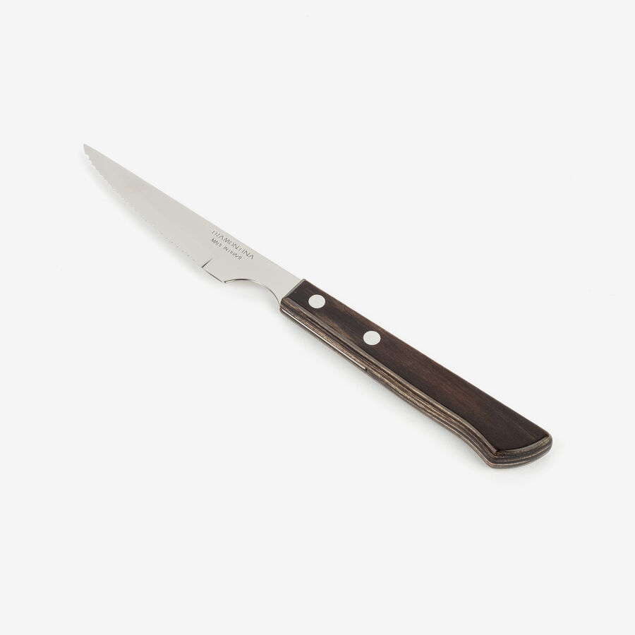Cuchillo de carne con mango madera 11cm