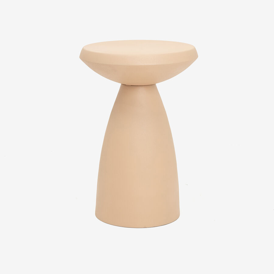 Mesa auxiliar de acero Varmo Ø30x47cm Clau&Chloe