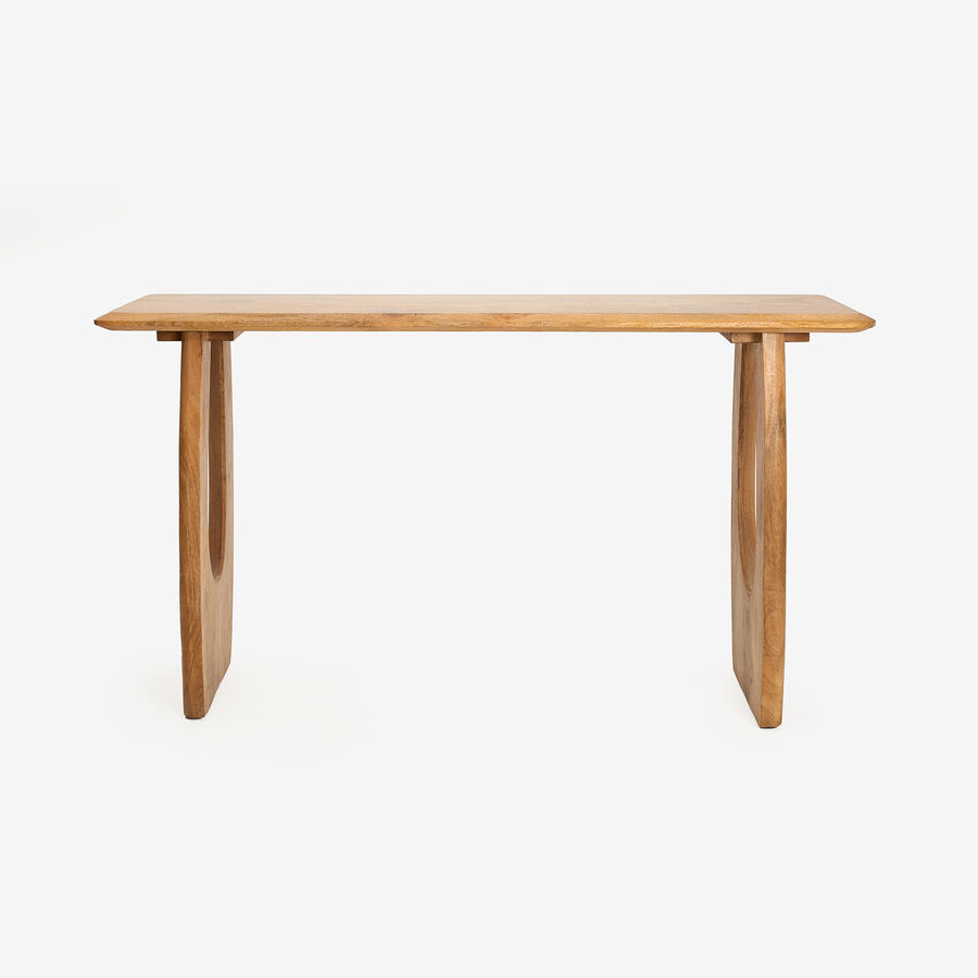 Consola de madera de mango Aero 150x40x80cm Clau&Chloe
