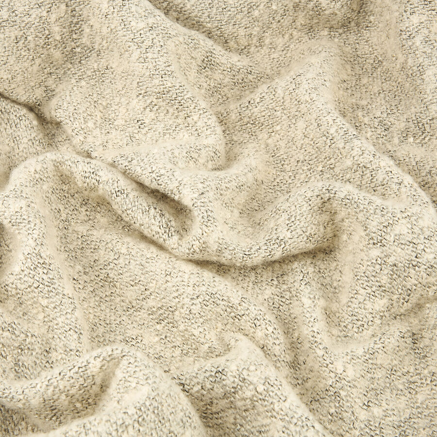 Manta de poliéster gris 130x150cm