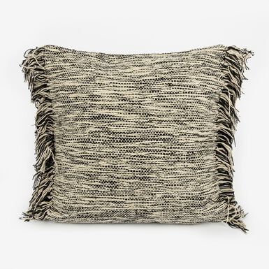 Funda de coj&iacute;n gris de algod&oacute;n 45x45cm