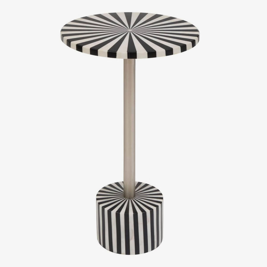 Mesa auxiliar de m&aacute;rmol Kaira &Oslash;36cm 