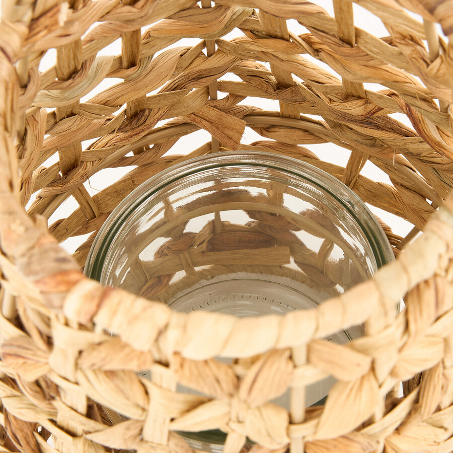 Farol de fibras naturales Fedik &Oslash;18x23cm