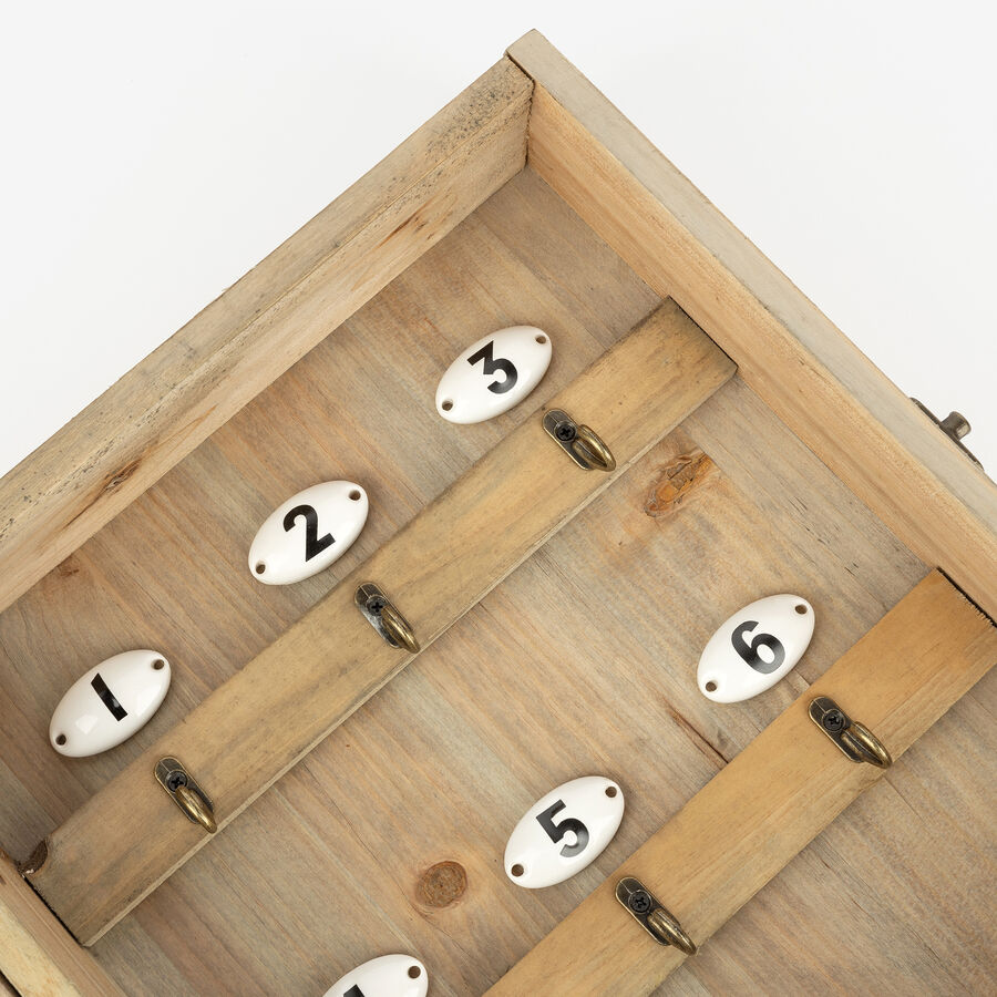 Caja guardallaves de madera Croft 26x38cm